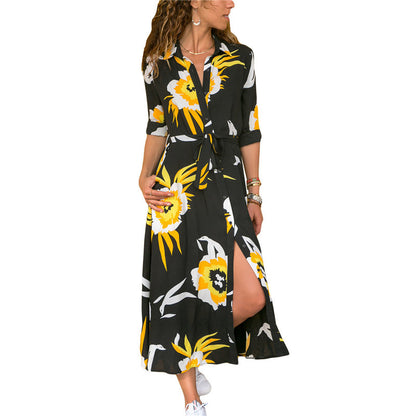 Blossom Verve Printed Dress - Bnoli