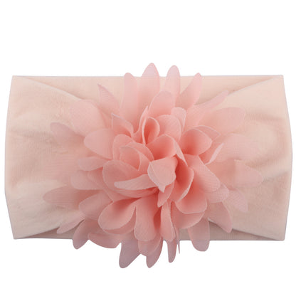 Bnoli | Creative Chiffon Flower Headband pink