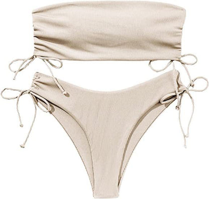 Serene Shoreline Bikini - Summer Tube Bikini