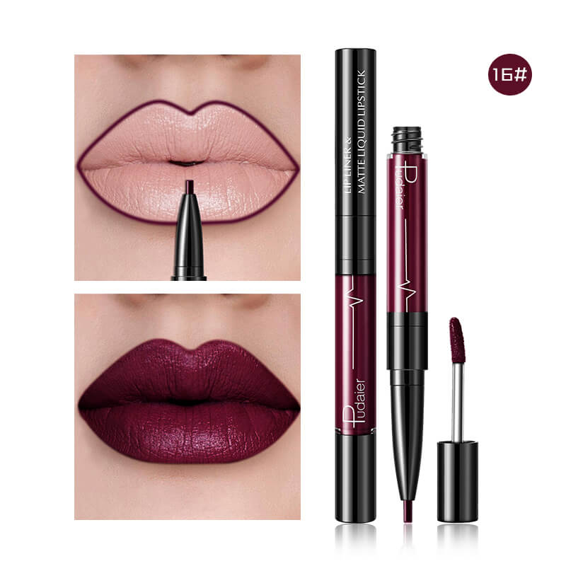 LuxeLine Lip Enhancer Pudaier Lip Liner Lipstick 16