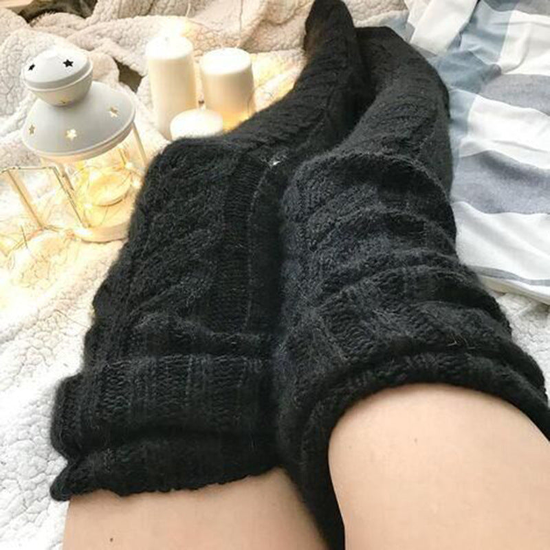 Bnoli CozyChic Knee Highs - Knitted socks stockings