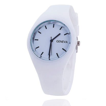 Youthful Elegance Timepiece - Ladies Casual Quartz Watch white