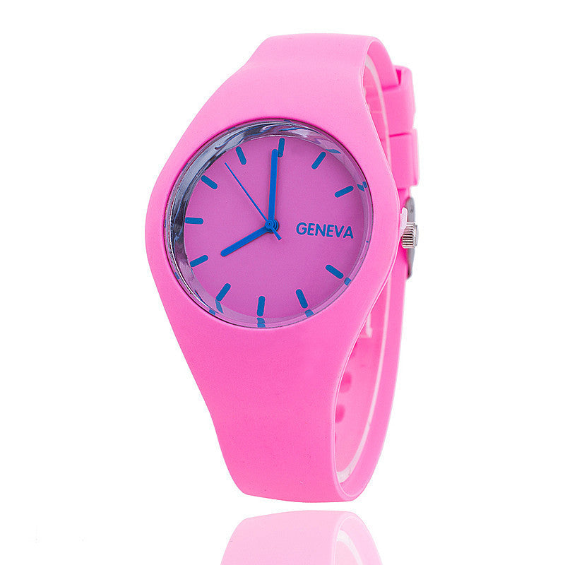 Youthful Elegance Timepiece - Ladies Casual Quartz Watch pink