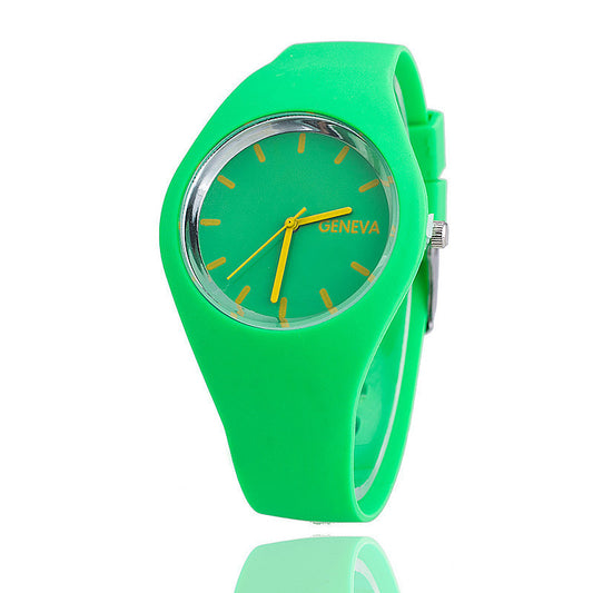 Youthful Elegance Timepiece - Ladies Casual Quartz Watch green