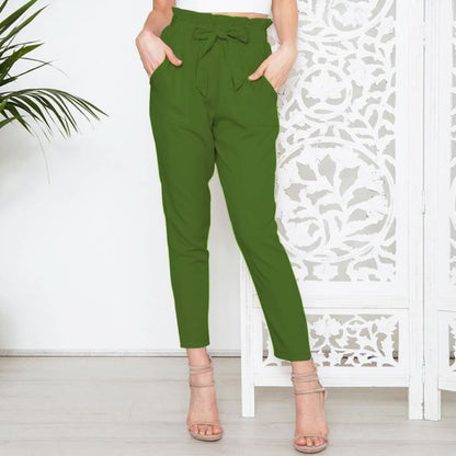 NYXIE EuroGlam Capris - European and American new fashion wild waist cropped pants