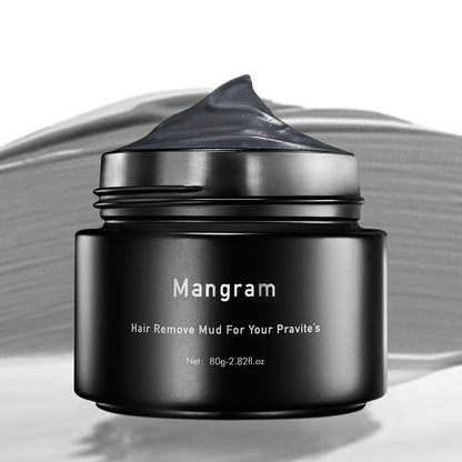 Mangram - Hair Removal And Depilatory Cream, Dead Sea Mud Without Irritation 80g