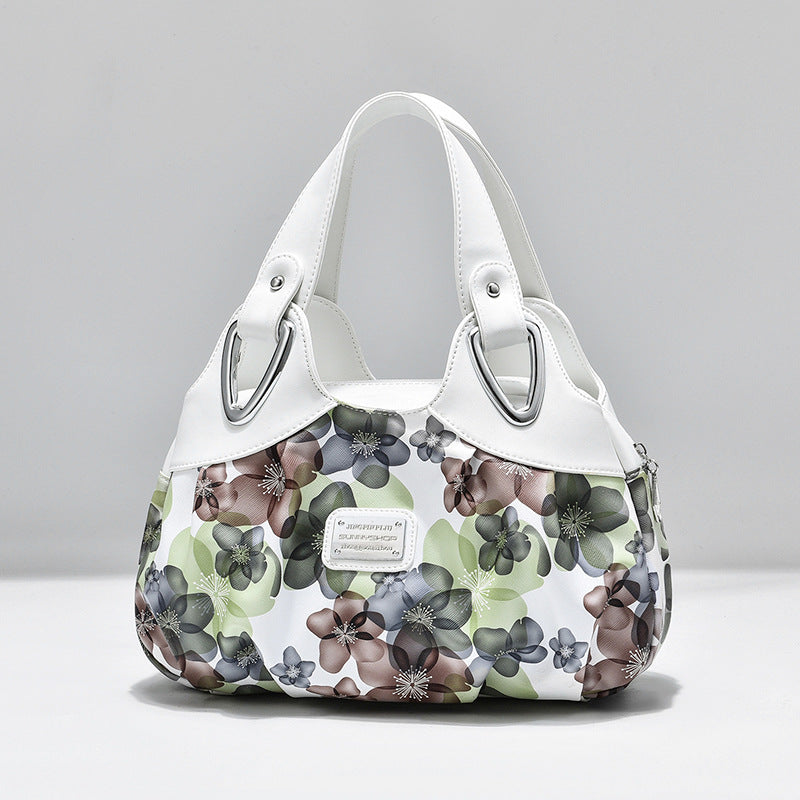 CoutureColor Multibag - Women's Trend  Multicolor Handbag white green flowers