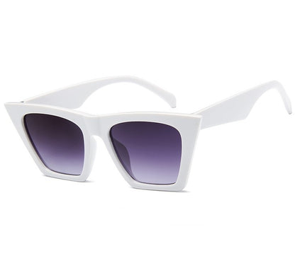 Regal Retro Shades - Australia Style Vintage Cat Eye Women Sunglasses white