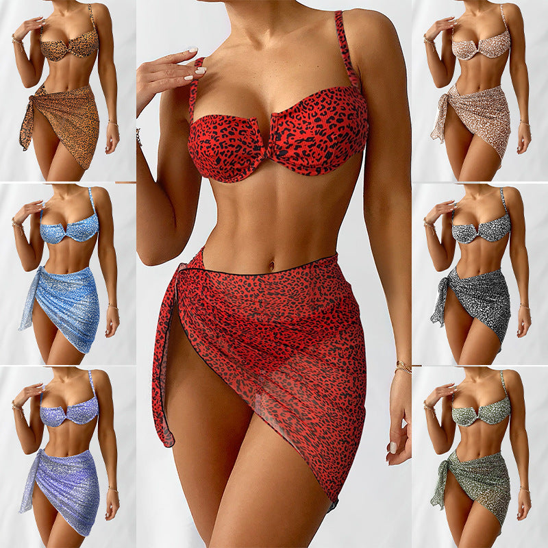 NYXIE Floral Fantasy Beach Combo - Three-piece Bikini