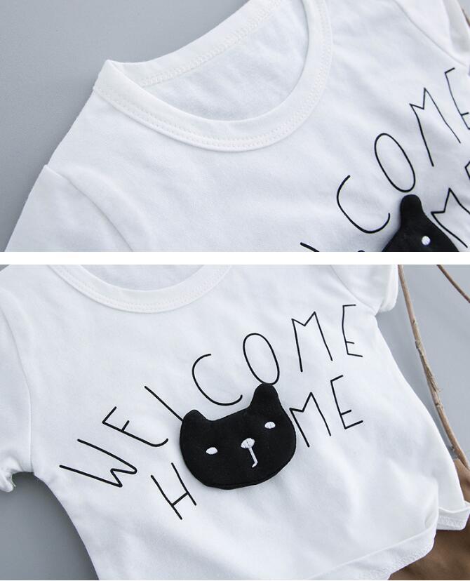 Whisker Welcome Tee - Children Tshirt 