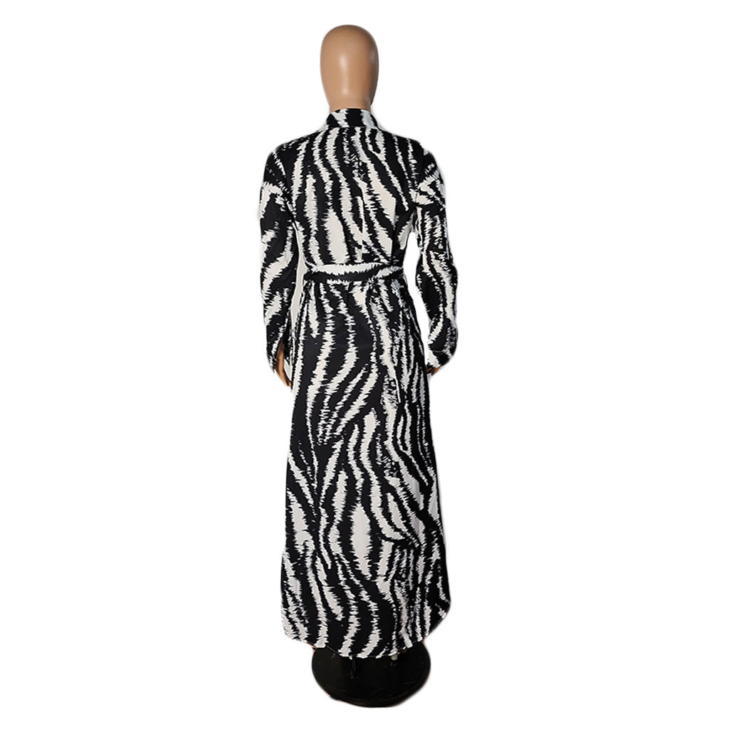 Bnoli | Solid Color Burst Pleated Dress white and black