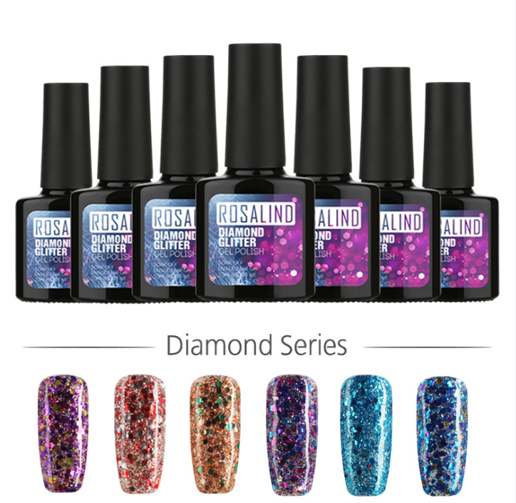 GemstoneShine Gel Diamond Nail Polish - Nail Gel - NYXIE