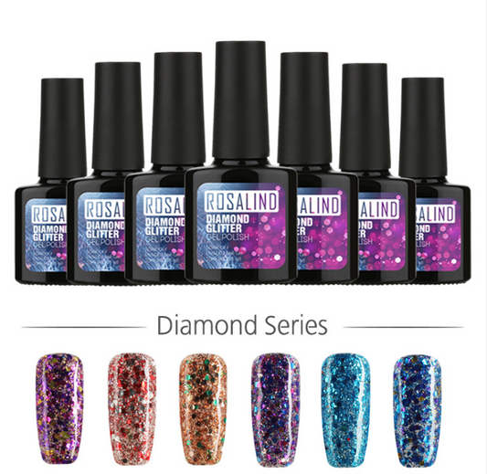 GemstoneShine Gel Diamond Nail Polish - Nail Gel - NYXIE