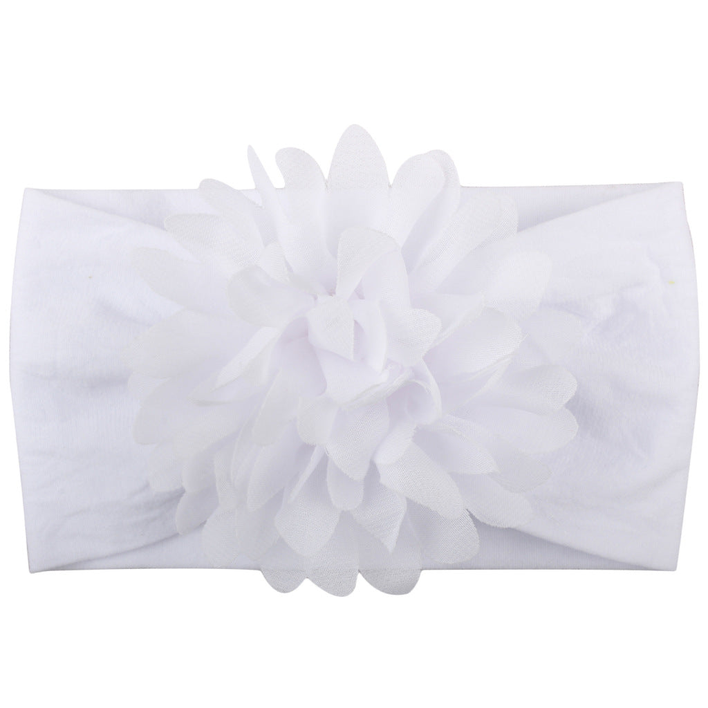 Bnoli | Creative Chiffon Flower Headband white