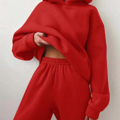 CozyChic Hoodie Set - Casual Hooded Sweater - Bnoli