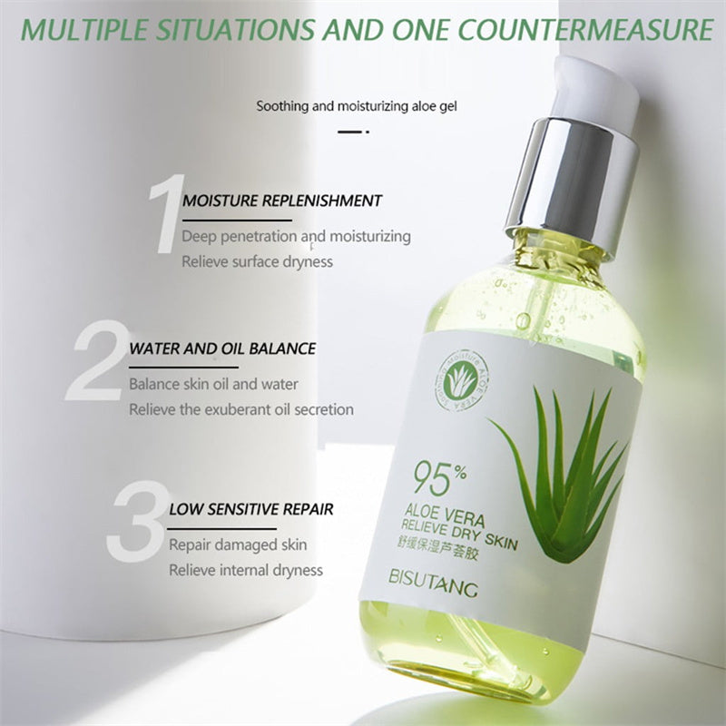 Silk Skin Aloe Hydration Elixir - Bisutang Aloe Gel Moisturizing Lotion Facial