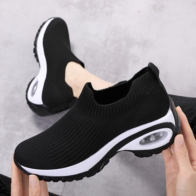 BreatheEase Athletic Shoes - Breathable Running Sports Shoes