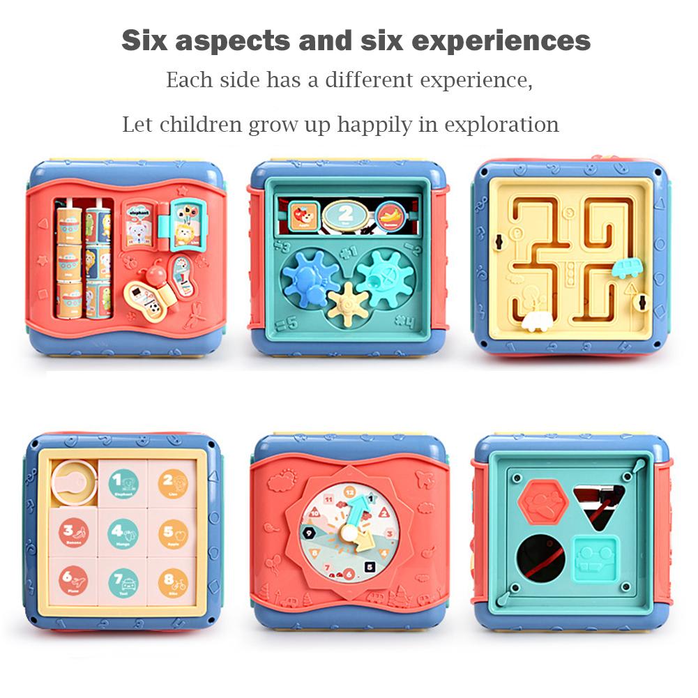 EduHexa Baby Learning Blocks - Baby Hexahedron Educational Toys