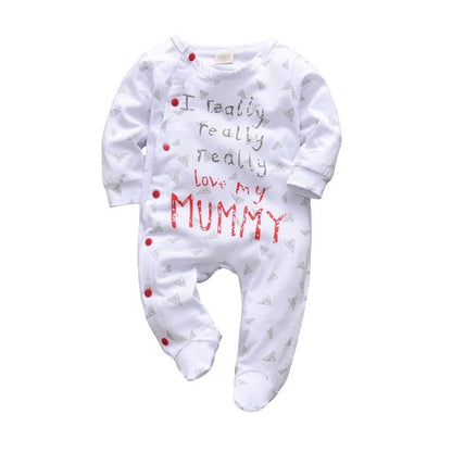 NYXIE CuddleCuties Romper Set - Newborn and Kids Jumpsuit mummy