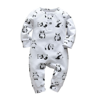 NYXIE CuddleCuties Romper Set - Newborn and Kids Jumpsuit panda