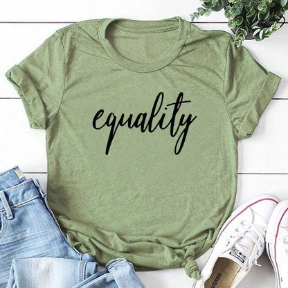 NYXIE EqualEmpower Tee - Equality Women Tshirt green