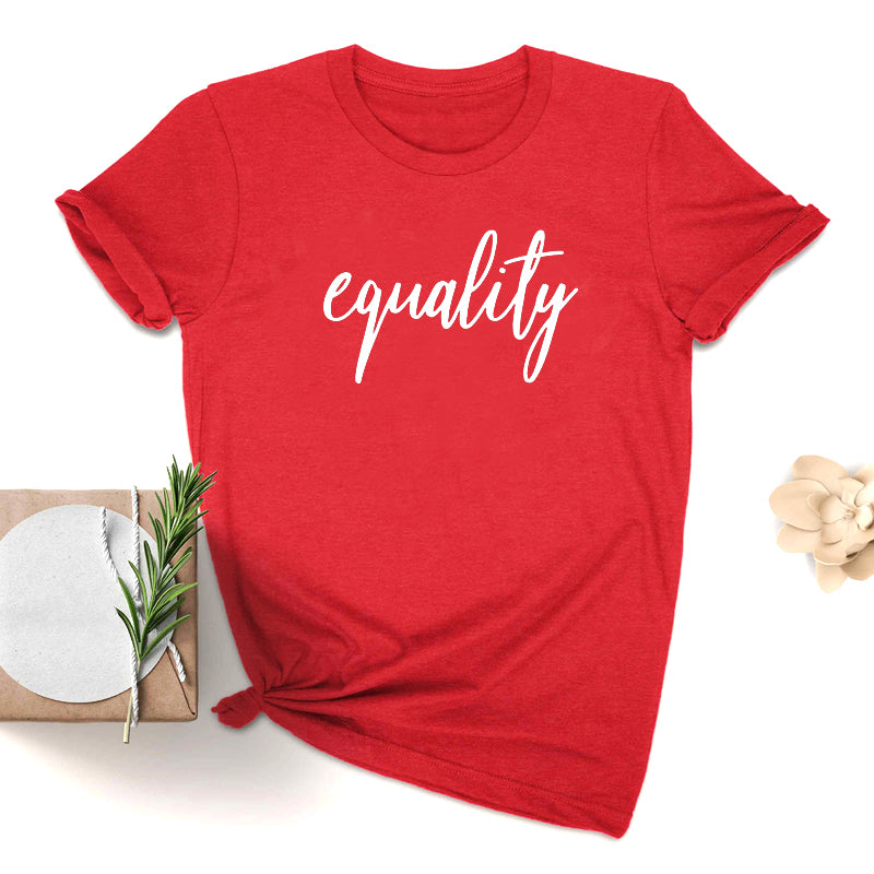 NYXIE EqualEmpower Tee - Equality Women Tshirt red