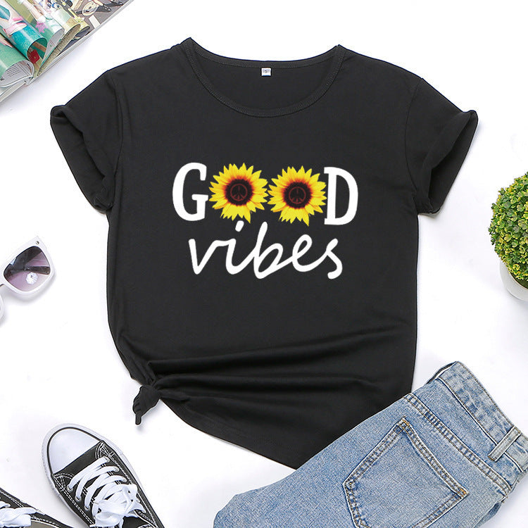 NYXIE Sunflower Tee - Ladies Short Sleeve O Neck