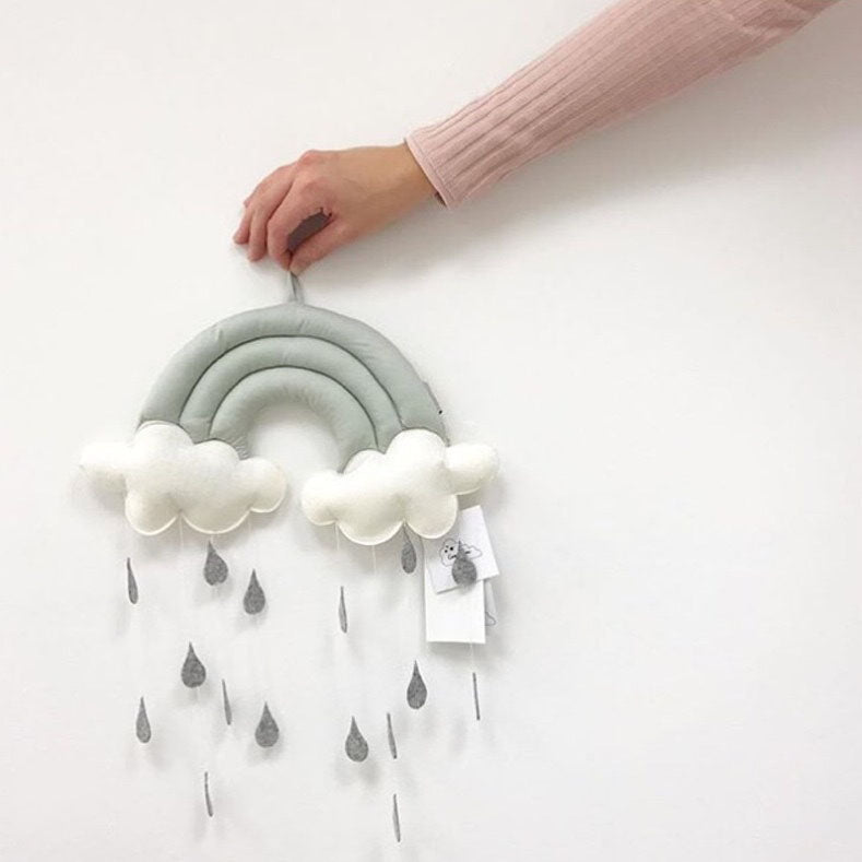 Rainbow Raindrops Canopy Kit - Baby's tent accessories