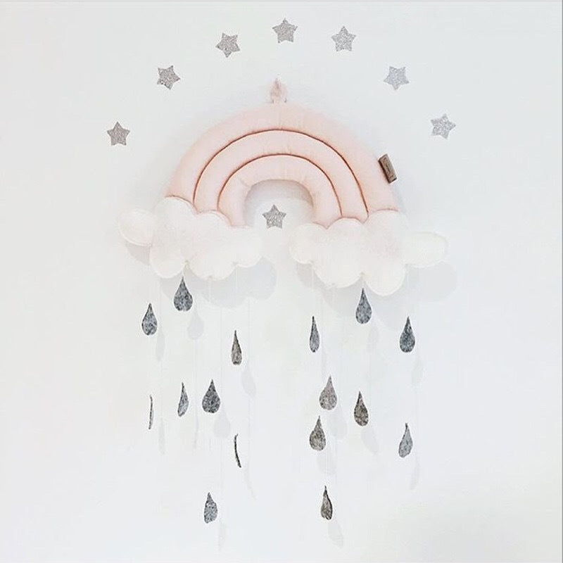 Rainbow Raindrops Canopy Kit - Baby's tent accessories