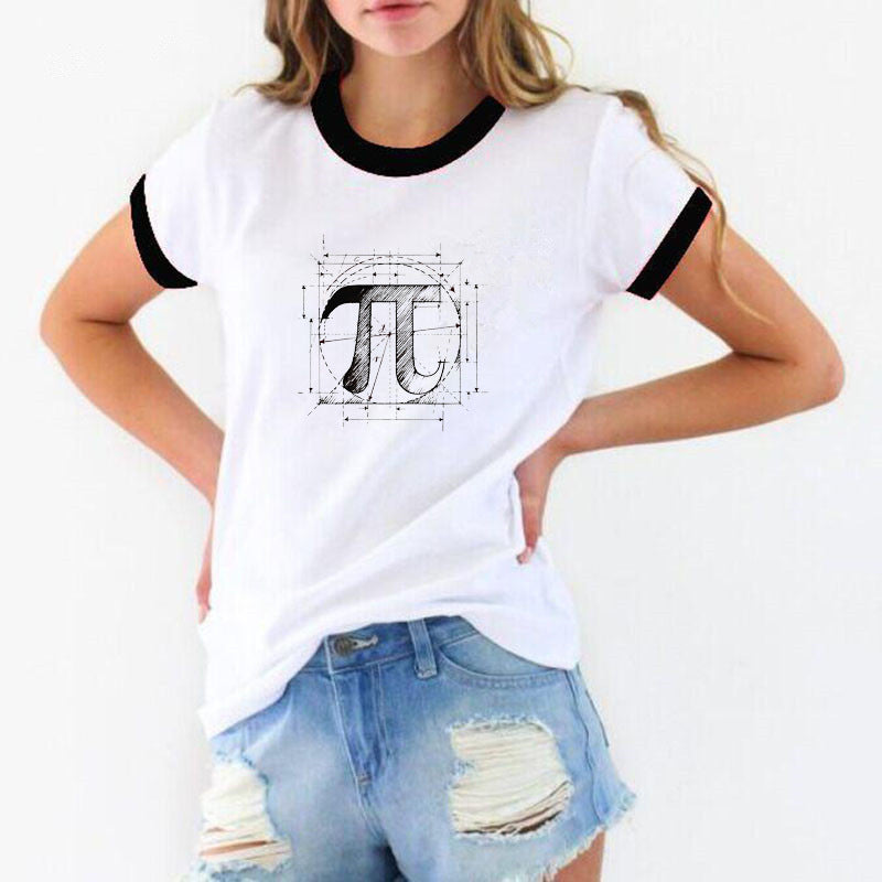 SymbolStyle Pi T-Shirt - Ladies Short Sleeve