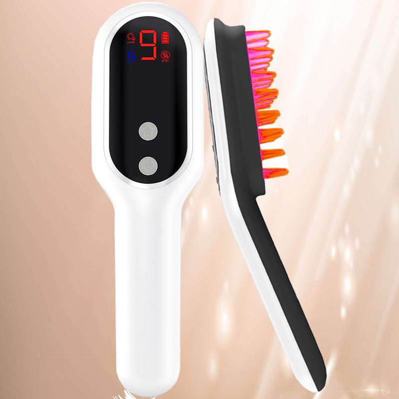 NYXIE HarmonyHead Magnetic Massager - Electric Head Massager Magnetic Therapy Hair Growth Comb Blue Red Light Scalp Massage Brush Relieve Fatigue Pressure LED Display