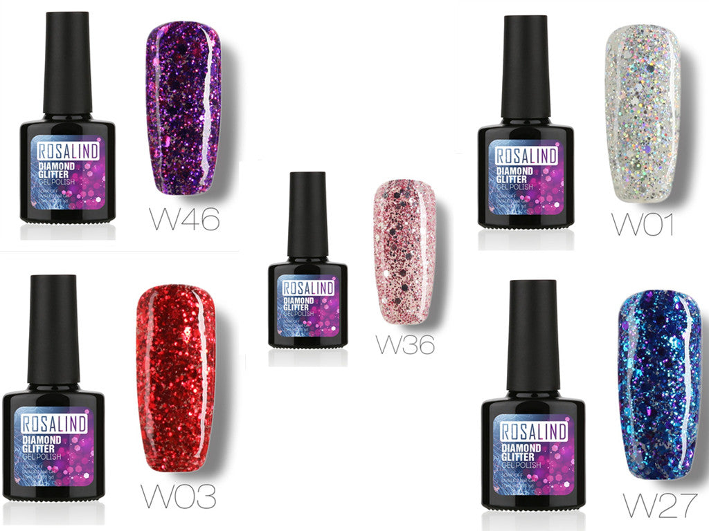 GemstoneShine Gel Diamond Nail Polish - Nail Gel - NYXIE